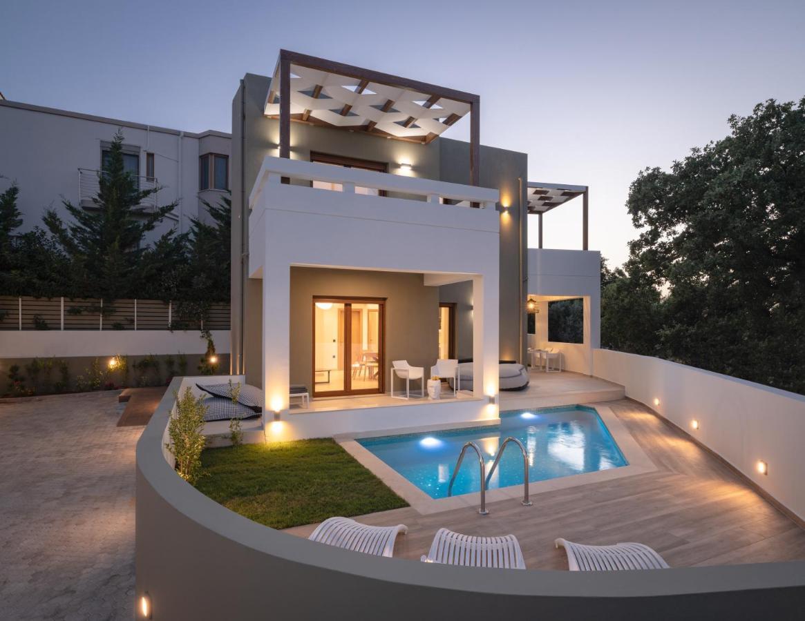 De Light Boutique Villas I II & III - Close To Rethymno, By Thinkvilla Аципопуло Экстерьер фото